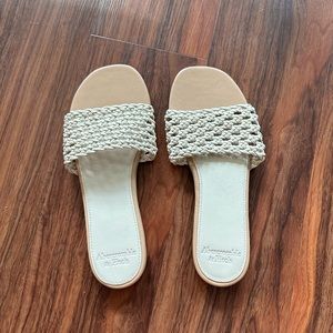 Abercrombie Woven Slides